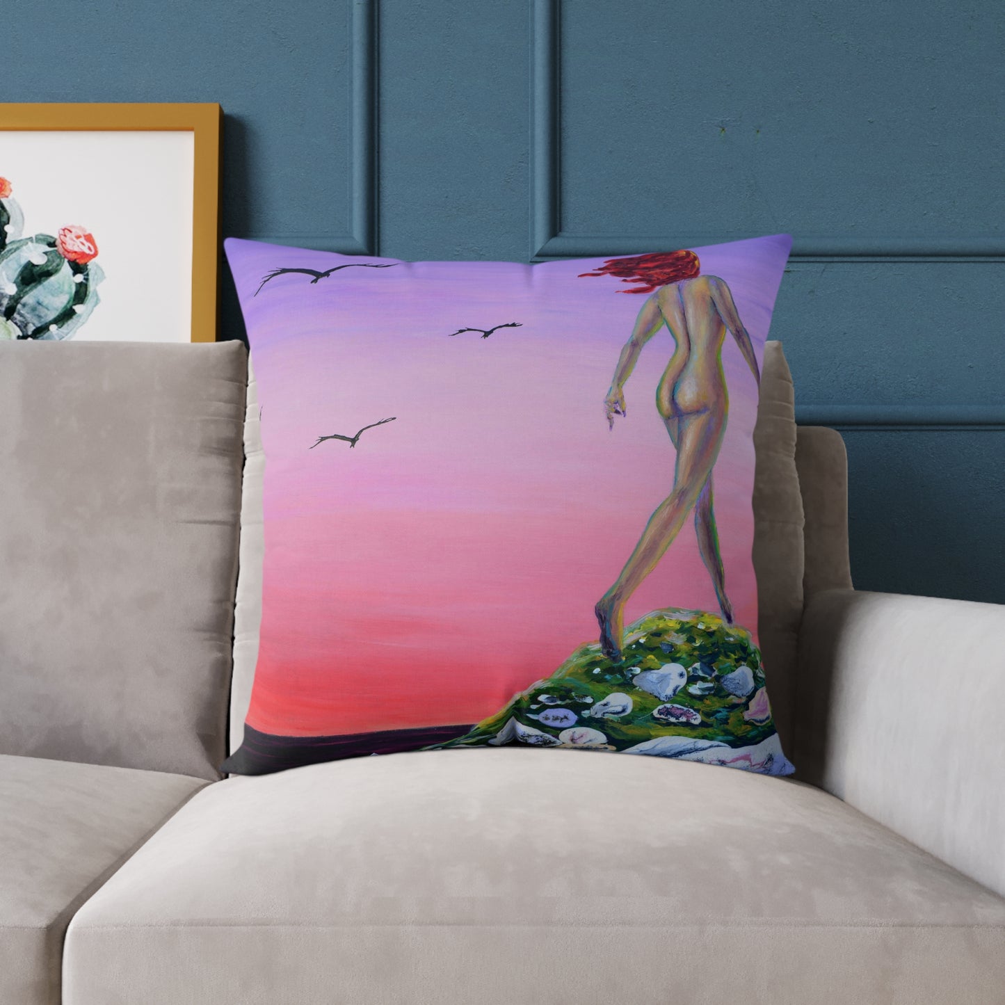 Metamorphosis Polyester Pillow