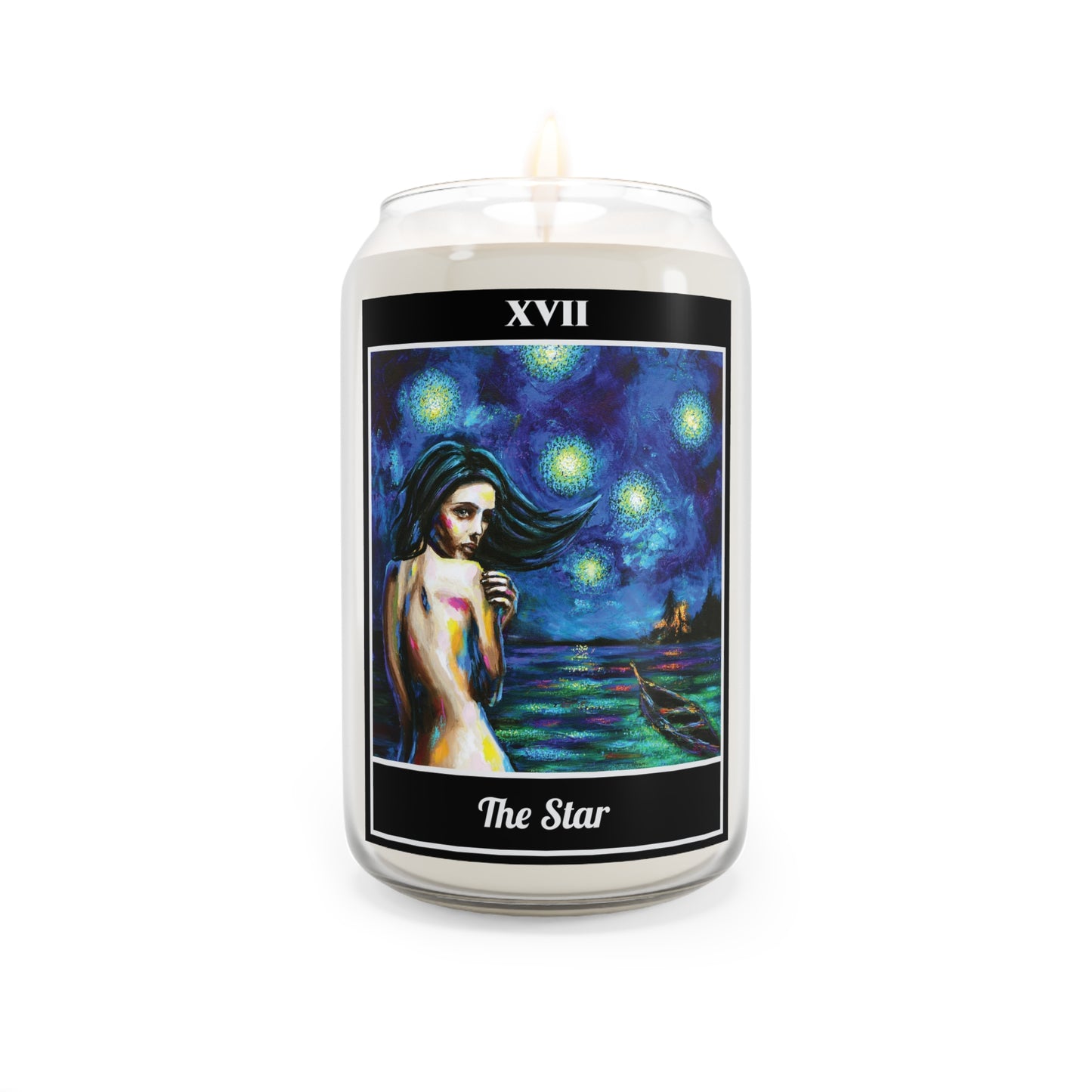 The Star Tarot Card Scented Candle, 13.75oz
