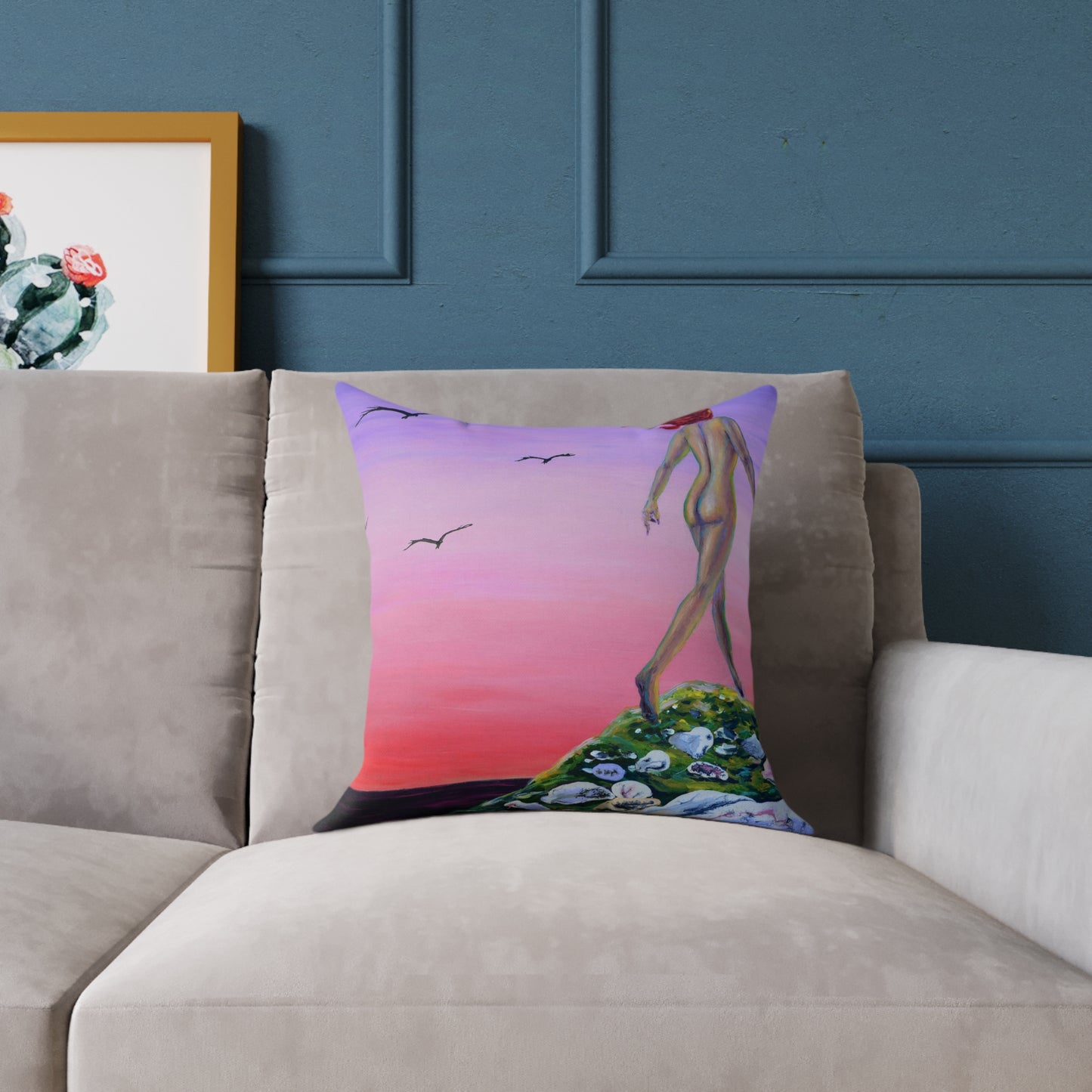 Metamorphosis Polyester Pillow