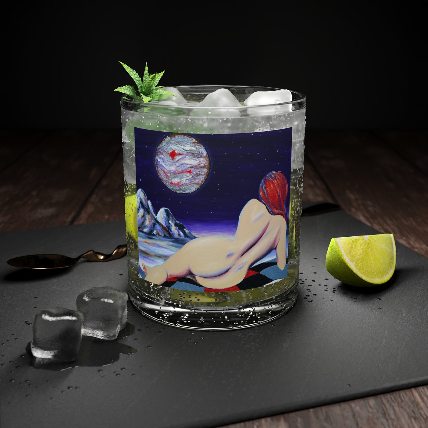 Planet B Bar Glass