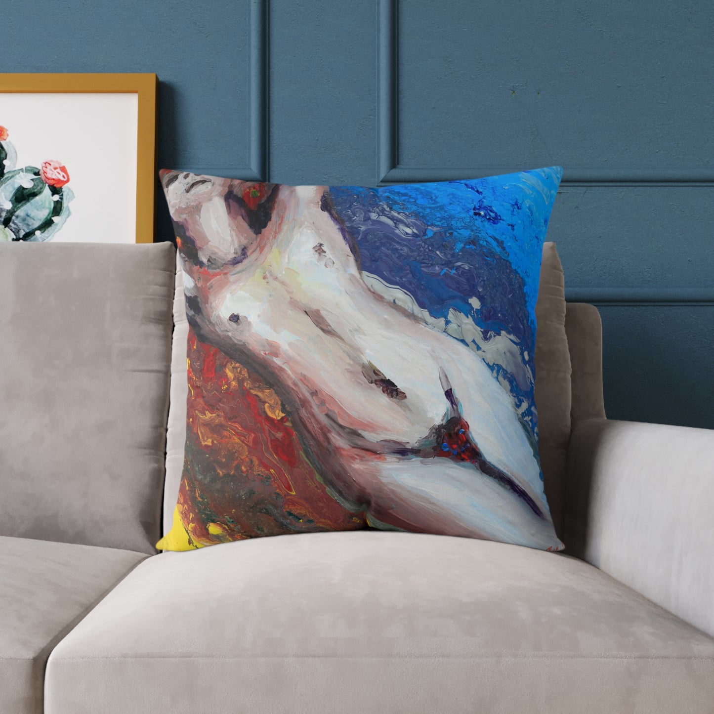 Streaming with the Elements Polyester Pillow