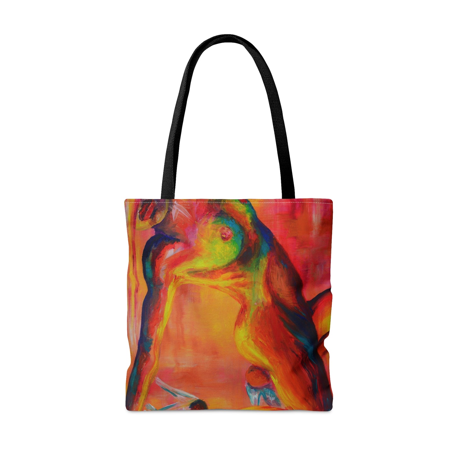 Under Strobe Lights Tote Bag, 18 x 17 in