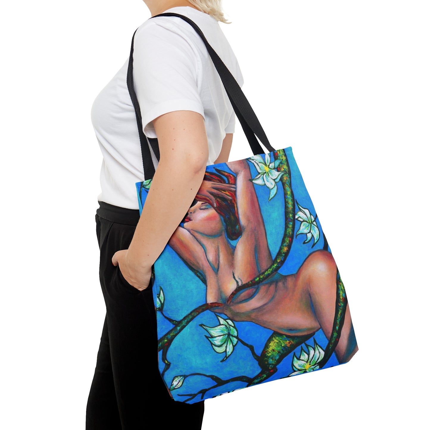 Awakening Tote Bag, 18 x 17 in