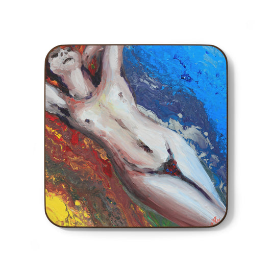 Streaming with the Elements Hardboard Back Coaster