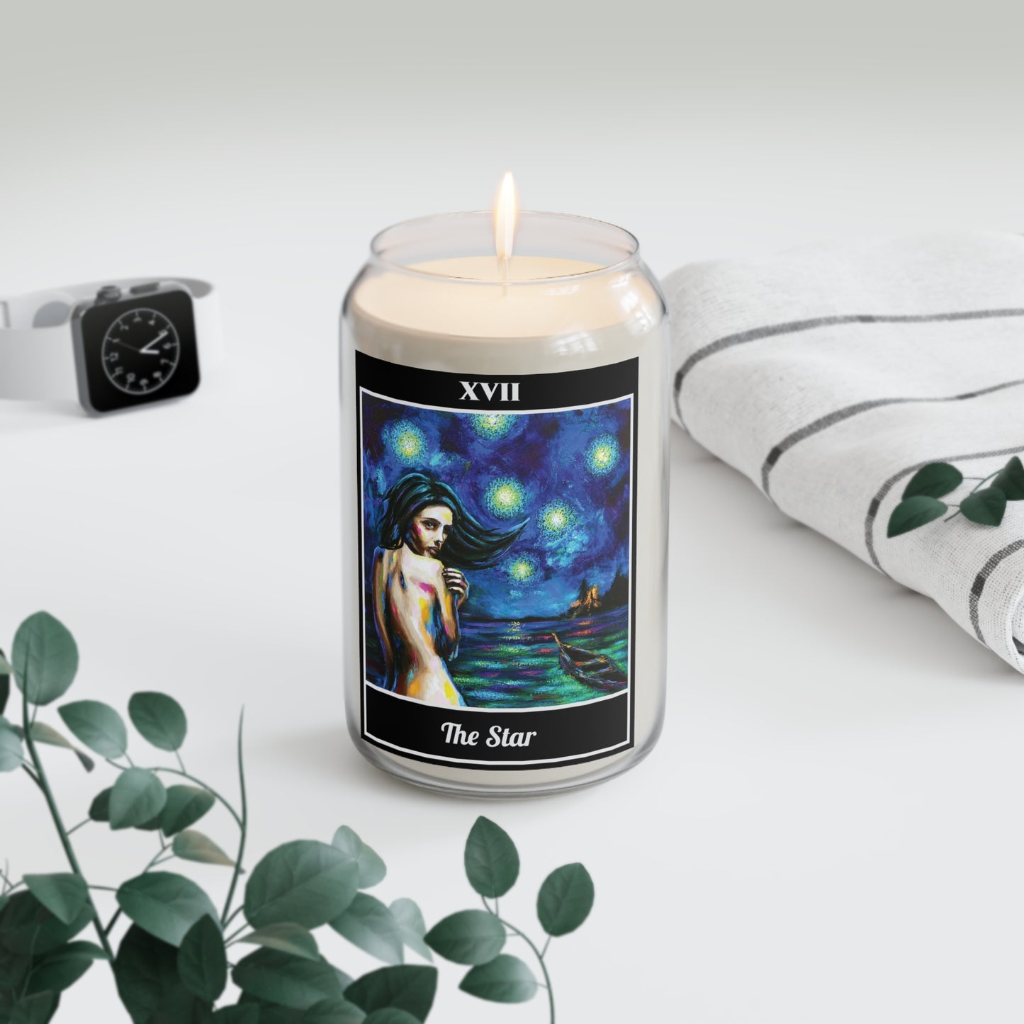 The Star Tarot Card Scented Candle, 13.75oz
