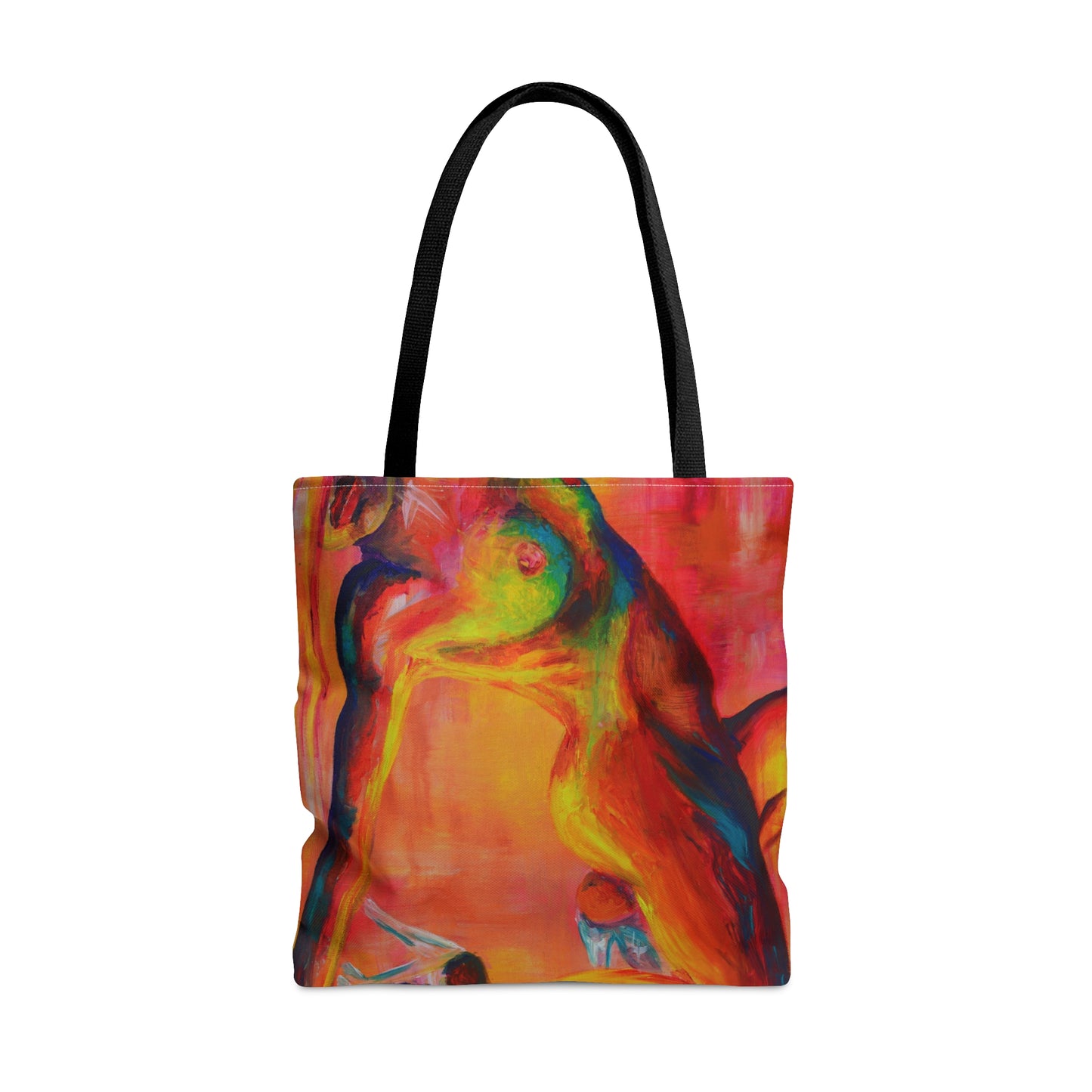 Under Strobe Lights Tote Bag, 18 x 17 in