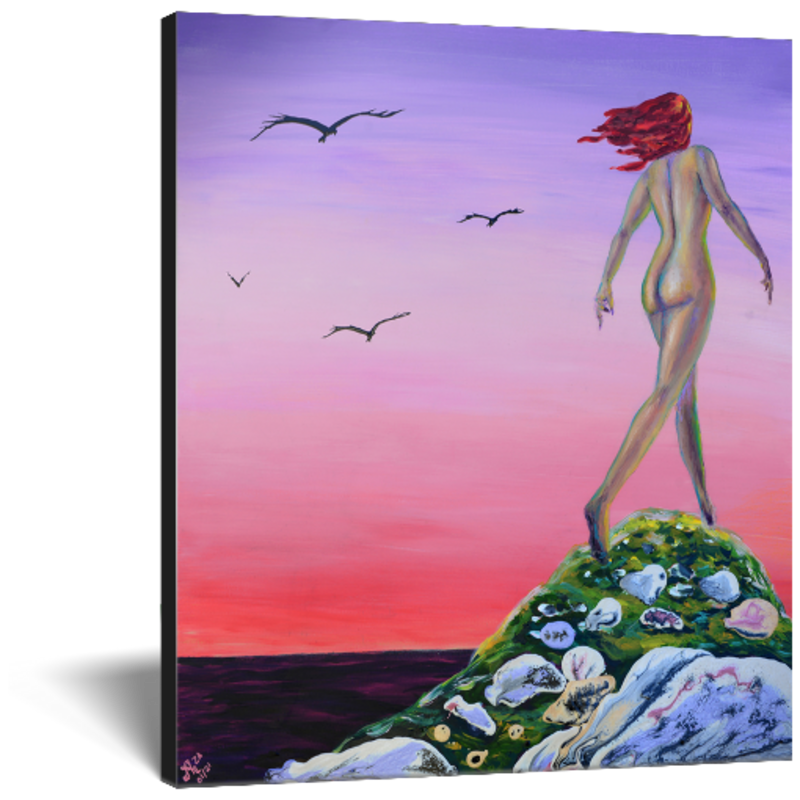 Metamorphosis 1 Canvas Print, 30 x 30 in