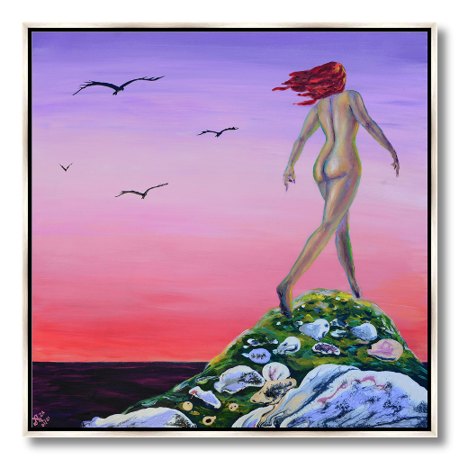 Metamorphosis 1 Metal Print, 30 x 30 in