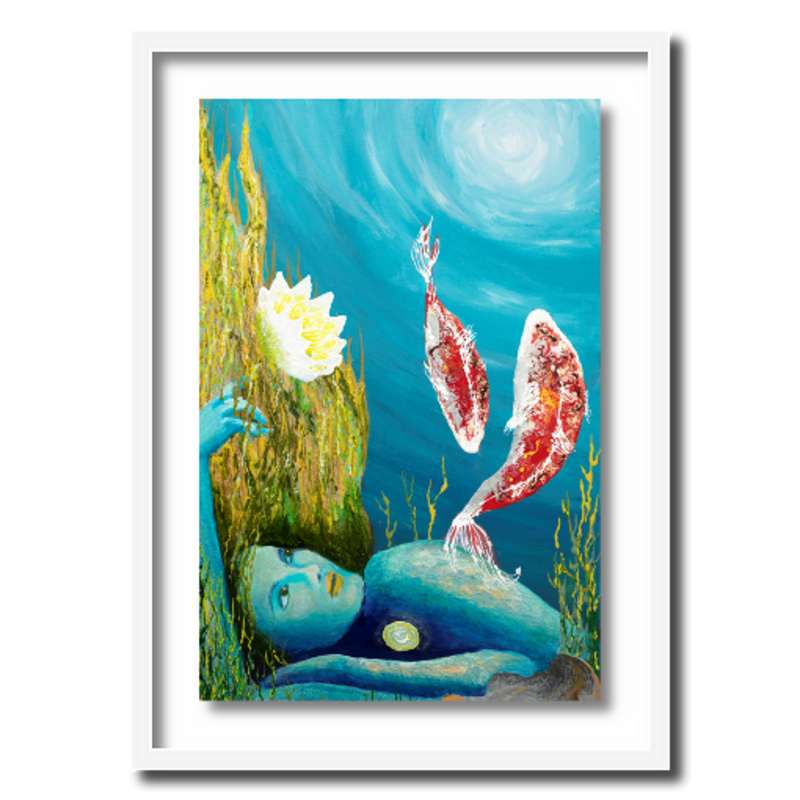 Sedna Acrylic Print in a 20 x 28 in Frame