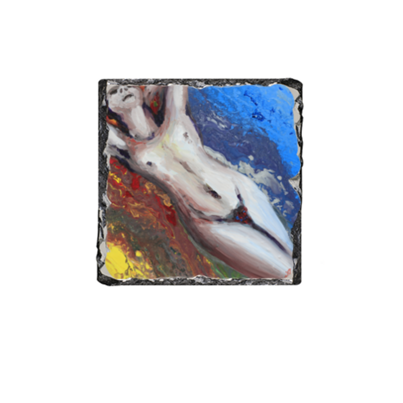 Streaming Single Slate Coaster