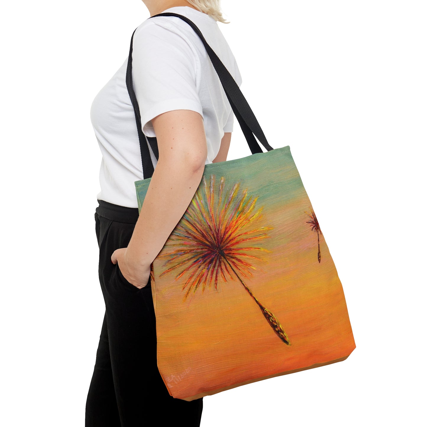 Dandelion Tote Bag, 18 x 17 in
