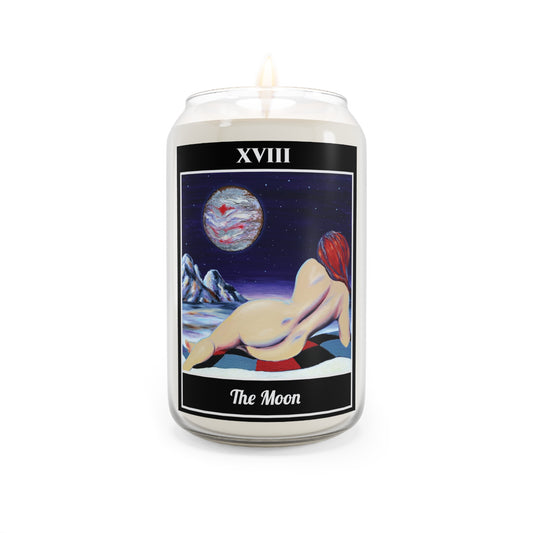 The Moon Tarot Card Scented Candle, 13.75oz