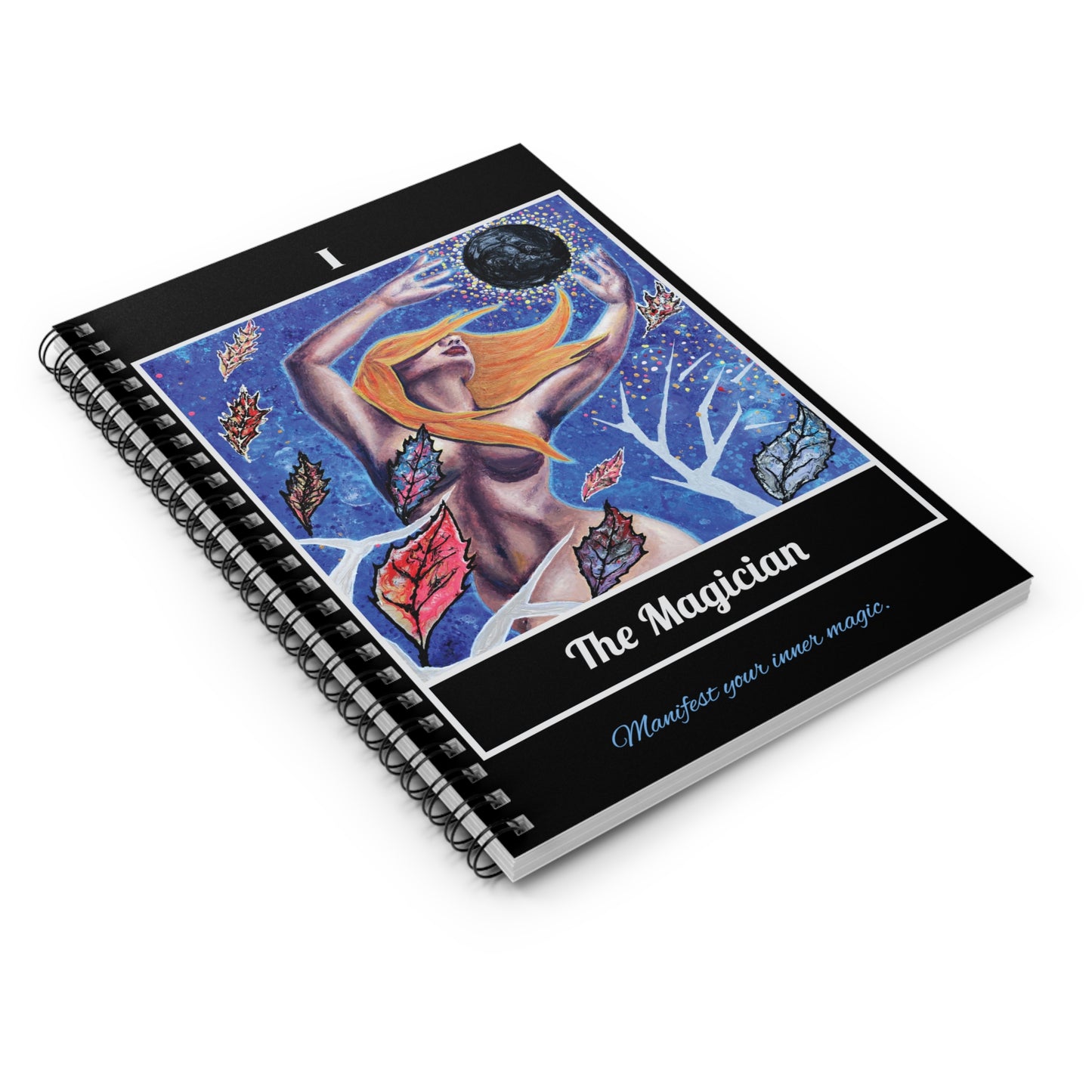 Tarot-inspired Spiral Notebook - The Magician