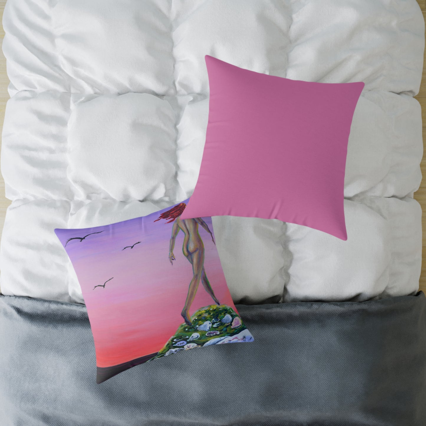 Metamorphosis Polyester Pillow
