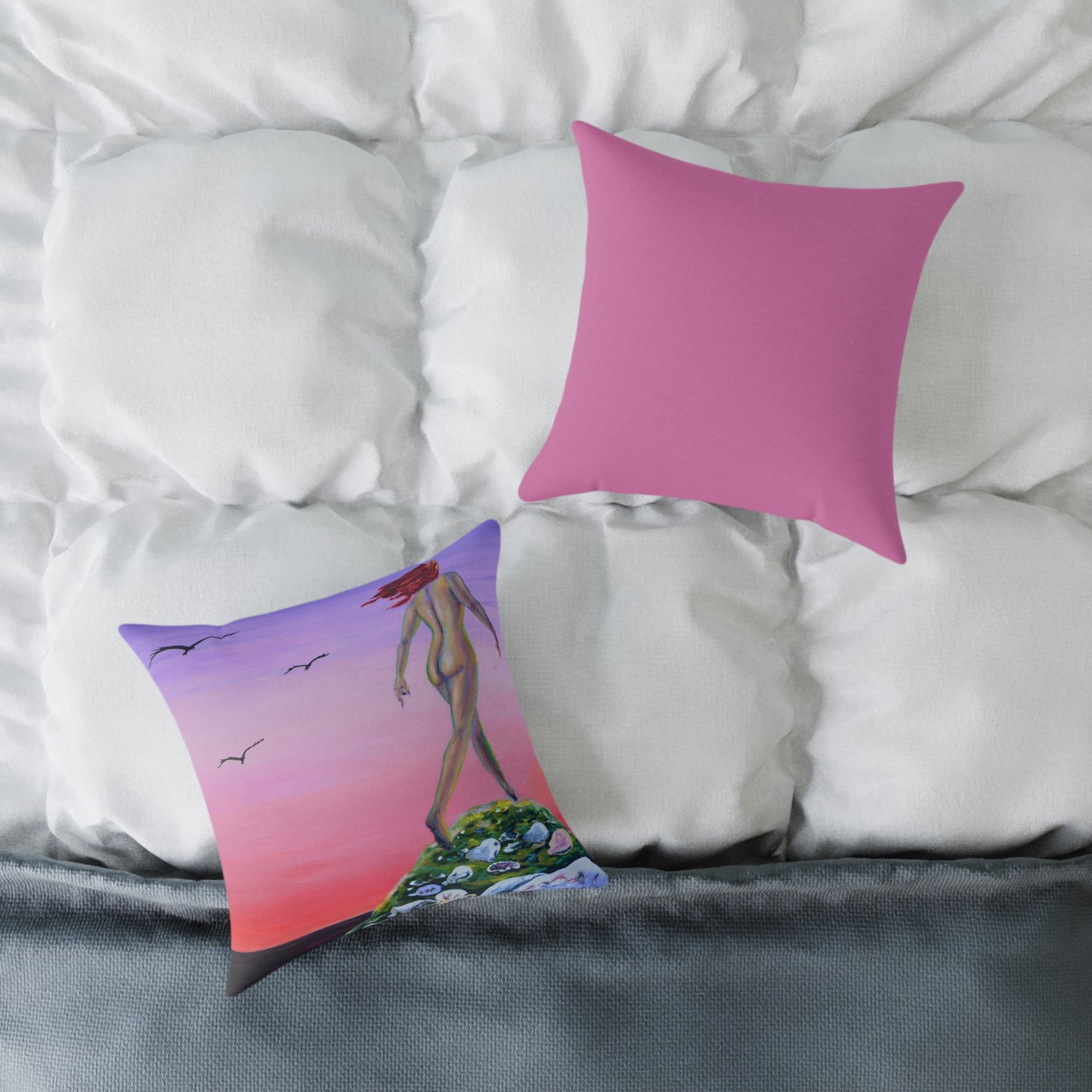 Metamorphosis Polyester Pillow
